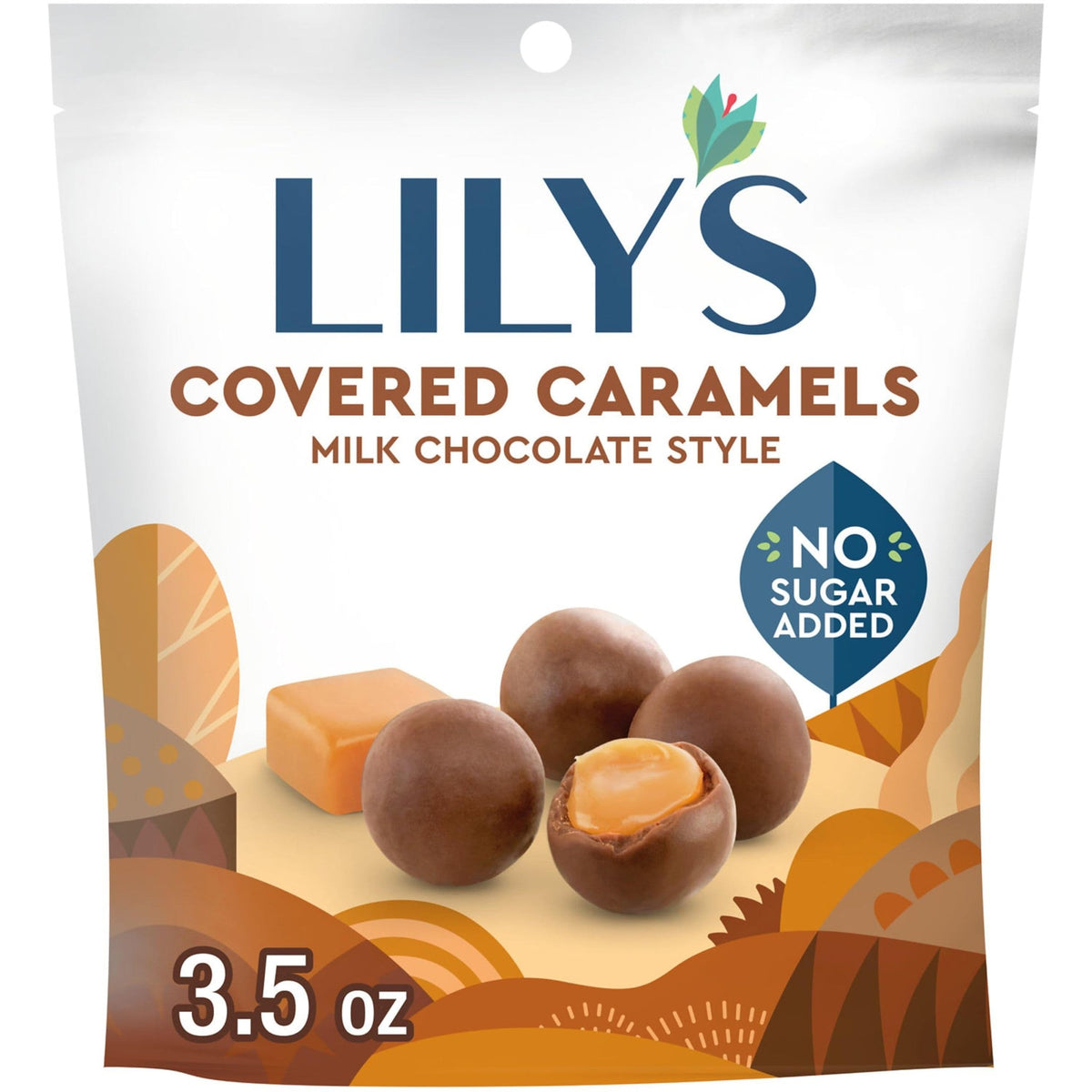 Lily's Caramelos Cubiertos de Chocolate con Leche Sin Azúcar Añadida 99 g