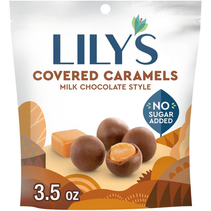 Lily's Caramelos Cubiertos de Chocolate con Leche Sin Azúcar Añadida 99 g
