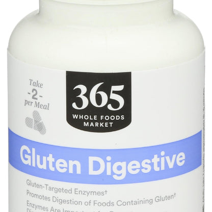 365 Enzimas Digestivas para Gluten 60 Cápsulas