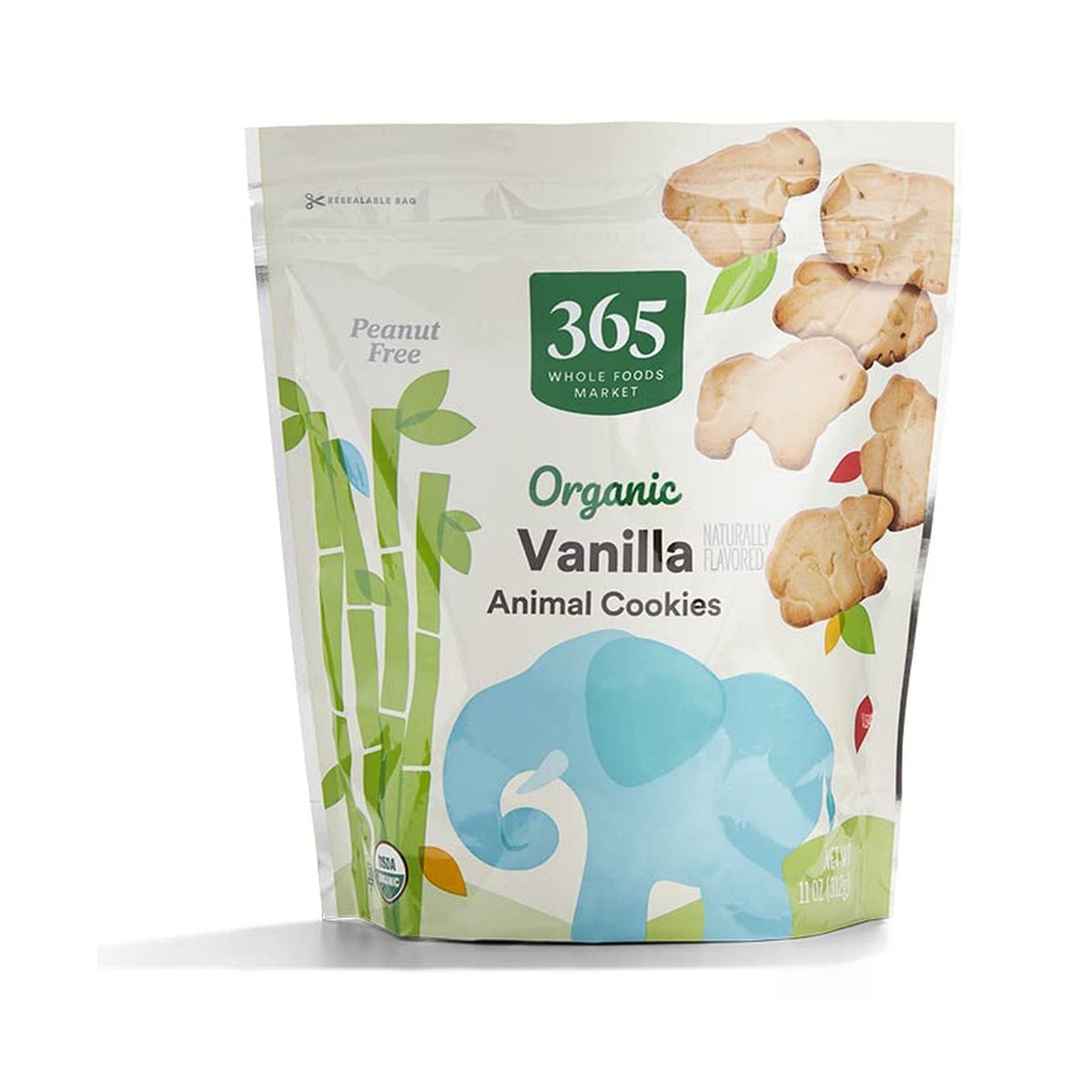 365 Galletas de Animalitos de Vainilla Orgánicas 312 g