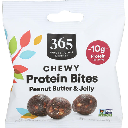 365 Bocaditos de Proteína Crema de Cacahuate y Mermelada 45 g