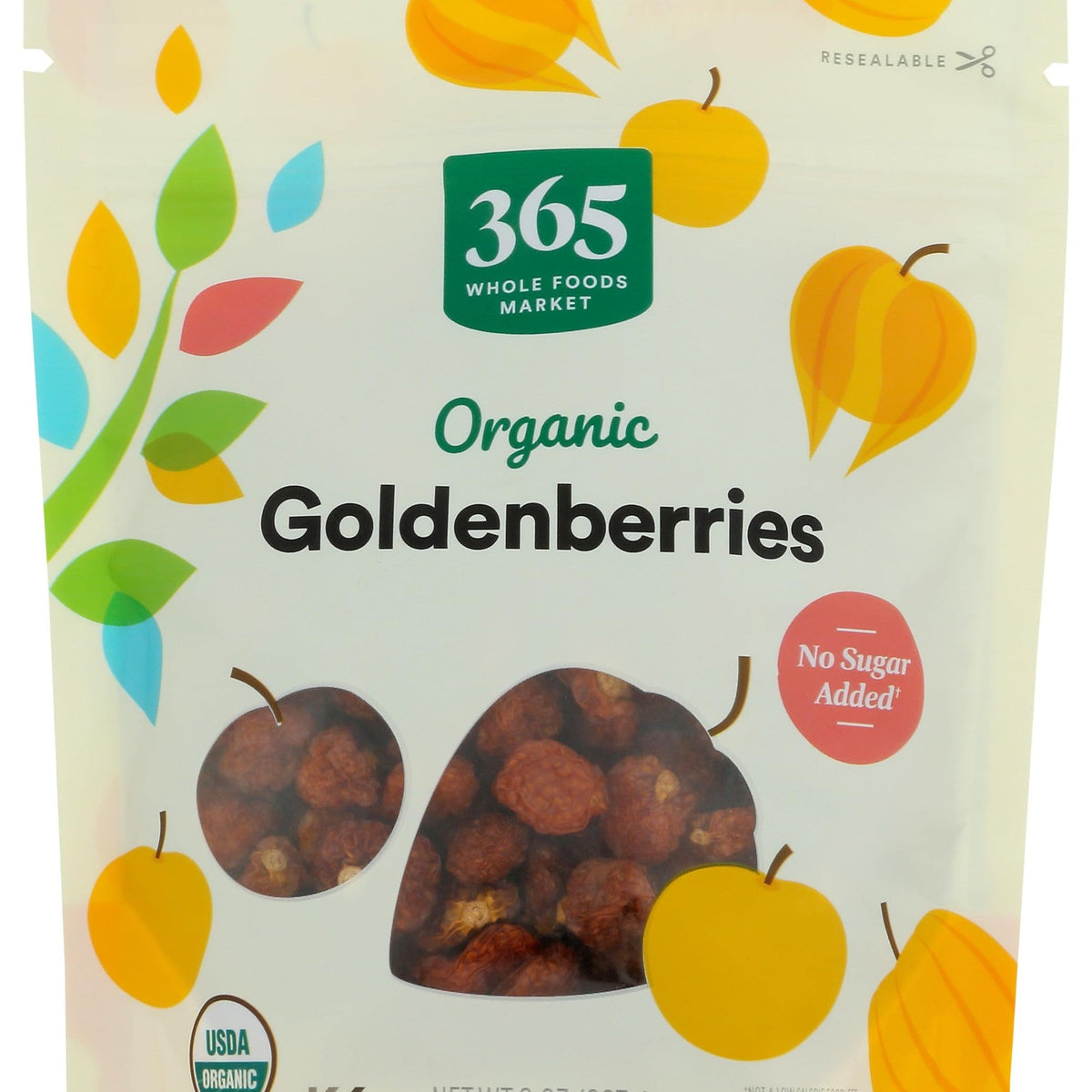 365 Uchuvas Deshidratadas Orgánicas 227 g