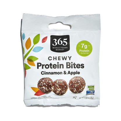 365 Bocaditos de Proteína Manzana y Canela 45 g