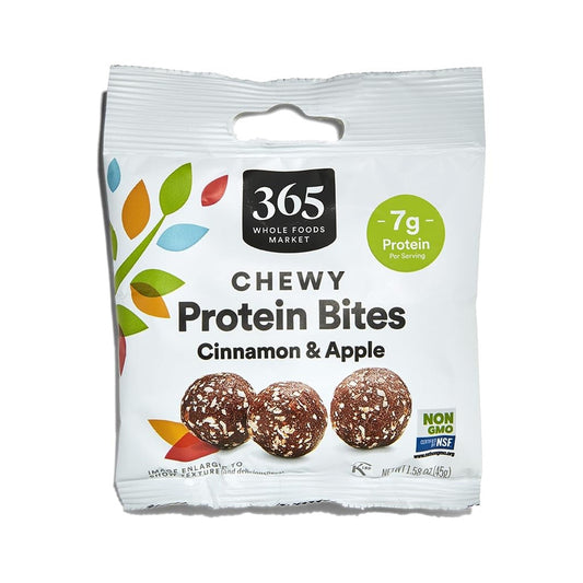 365 Bocaditos de Proteína Manzana y Canela 45 g