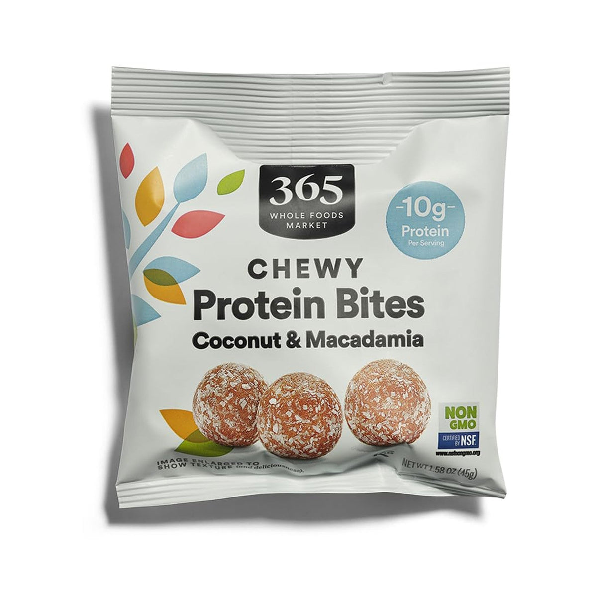 365 Bocaditos de Proteína Coco y Macadamia 45 g