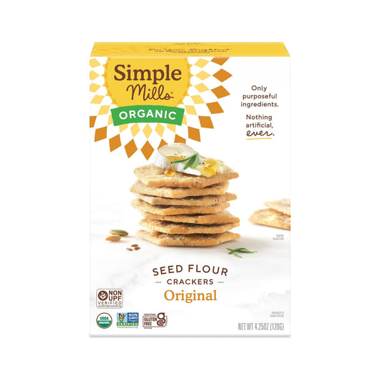 Simple Mills Galletas de Semillas Orgánicas Originales 120 g