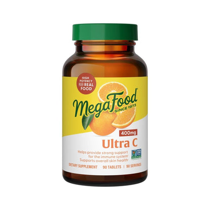 MegaFood Ultra C-400 Vitamina C 90 Tabletas