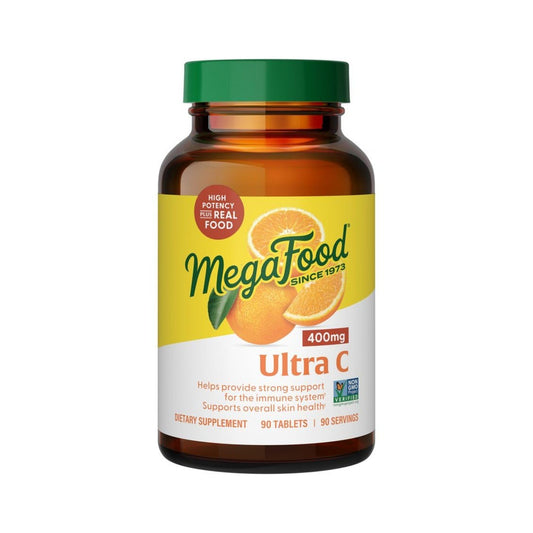 MegaFood Ultra C-400 Vitamina C 90 Tabletas