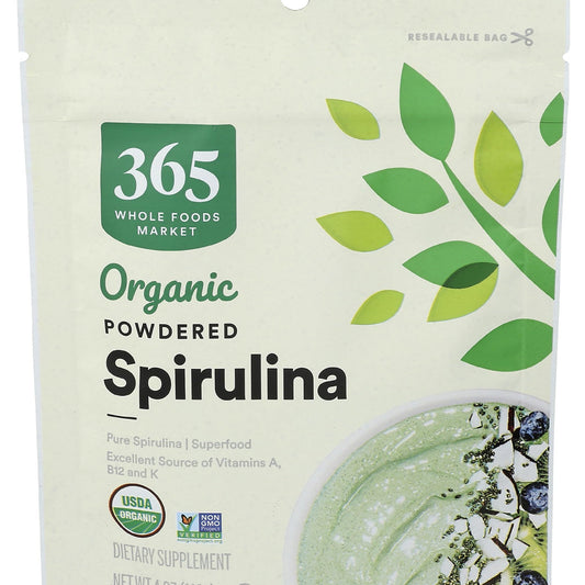 365 Espirulina en Polvo Orgánica 113 g