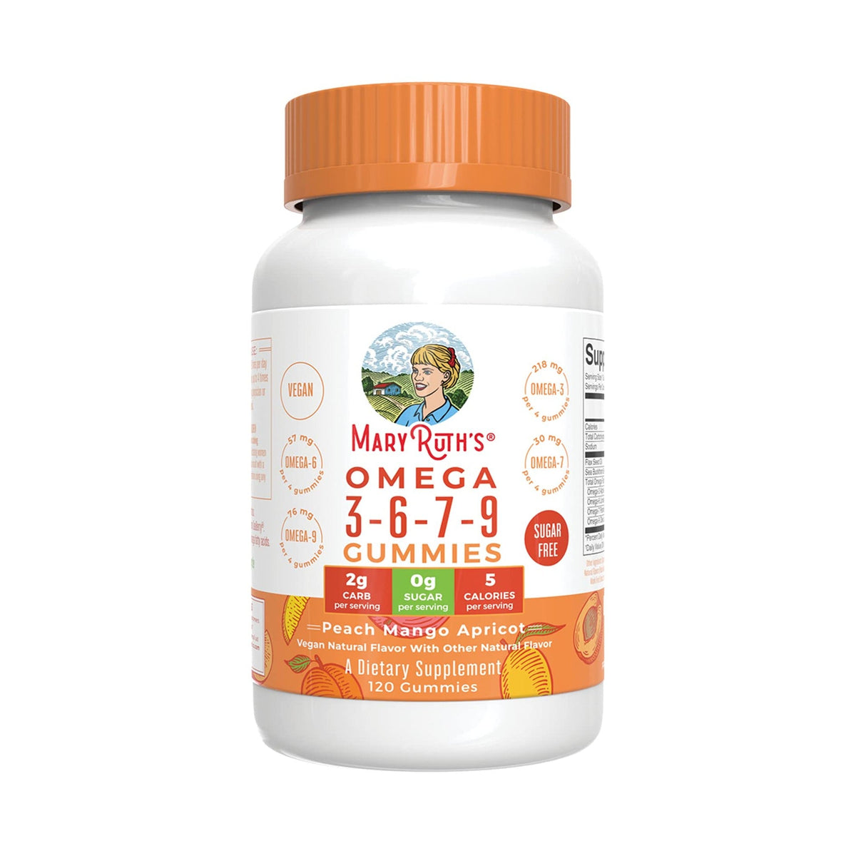 MaryRuth's Gomitas Omega 3-6-7-9 120 Piezas