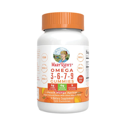 MaryRuth's Gomitas Omega 3-6-7-9 120 Piezas