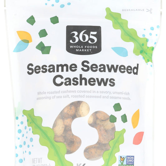 365 Nuez de La India Sabor Ajonjolí y Alga Marina 284 g