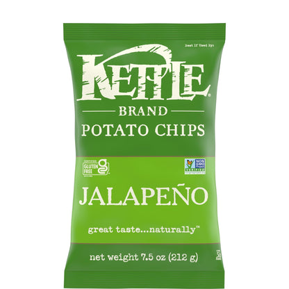 Kettle Brand Papas Fritas Sabor Jalapeño 213 g