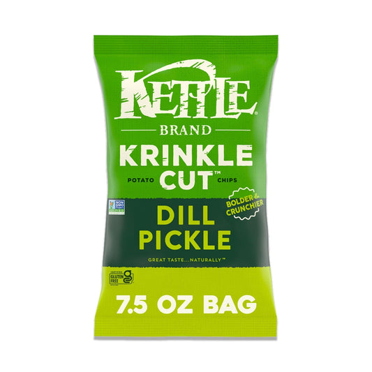 Kettle Brand Papas Onduladas Sabor Pepinillo Eneldo 213 g