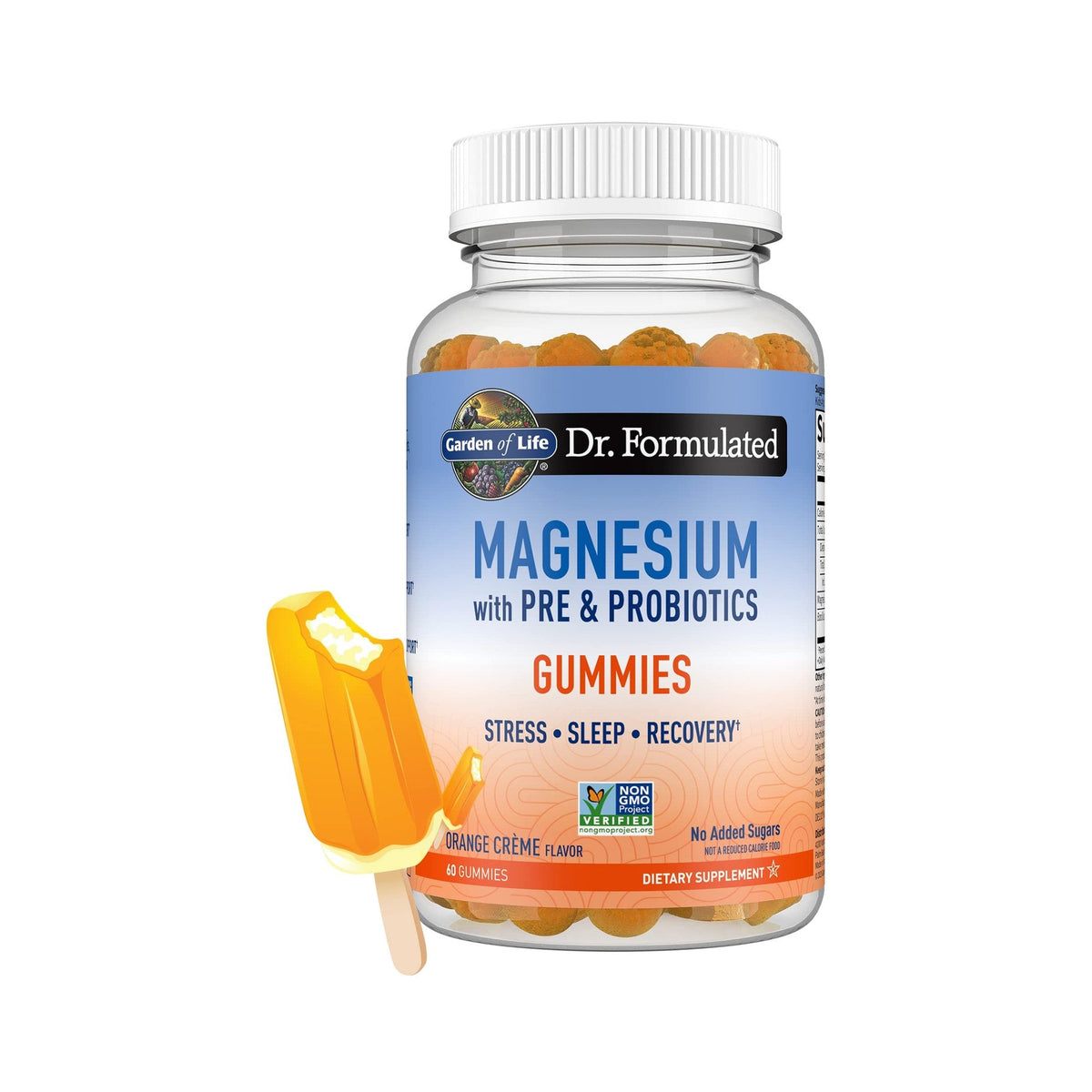 Garden of Life Gomitas de Magnesio Sabor Naranja Crema 60 Piezas