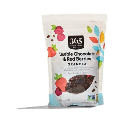 365 Granola Doble Chocolate con Frutos Rojos 340 g