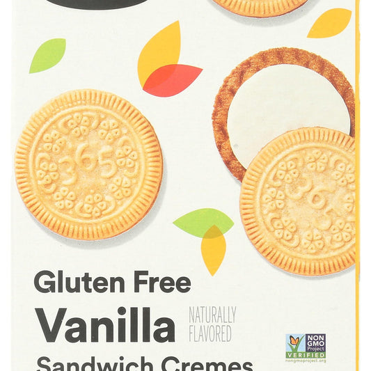 365 Galletas Sándwich de Vainilla Rellenas de Crema 227 g
