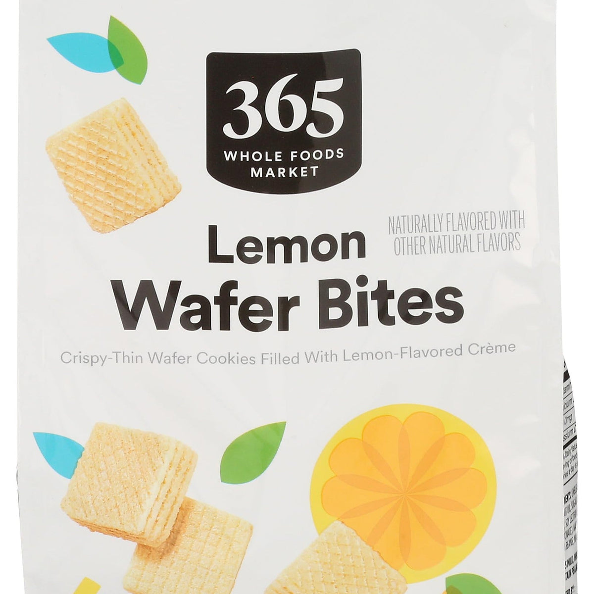 Whole Foods Market Mini Wafers de Limón 249 g