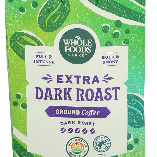 Whole Foods Market Café Molido Tueste Extra Oscuro 340 g