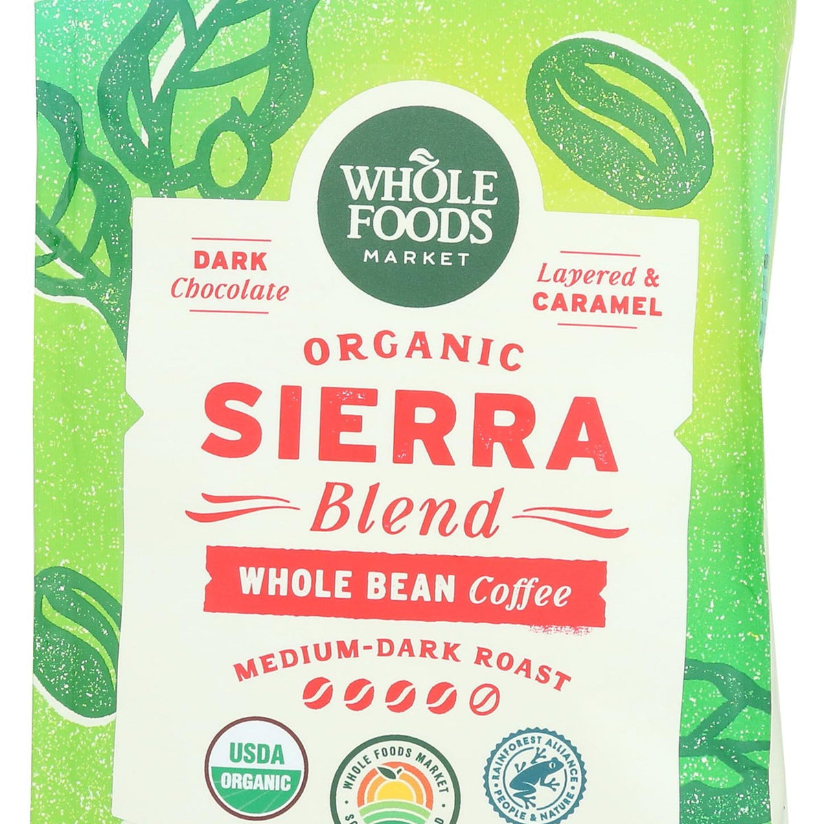 Whole Foods Market Café en Grano Orgánico Sierra Blend 340 g