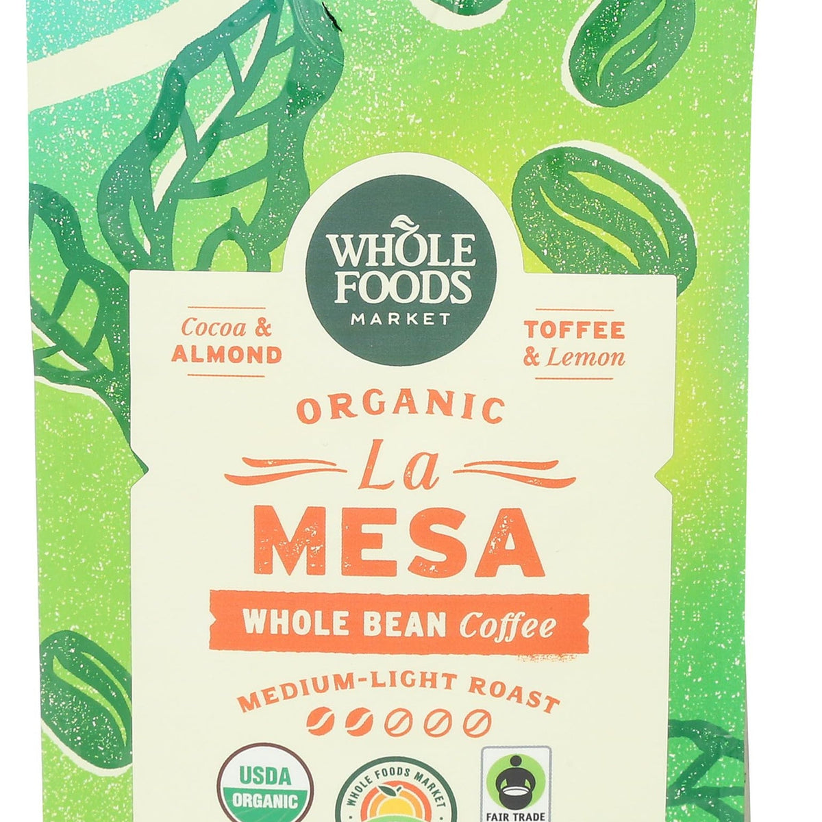 Whole Foods Market Café en Grano Orgánico La Mesa 340 g
