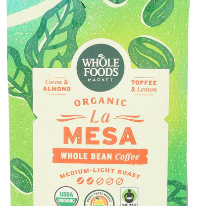 Whole Foods Market Café en Grano Orgánico La Mesa 340 g
