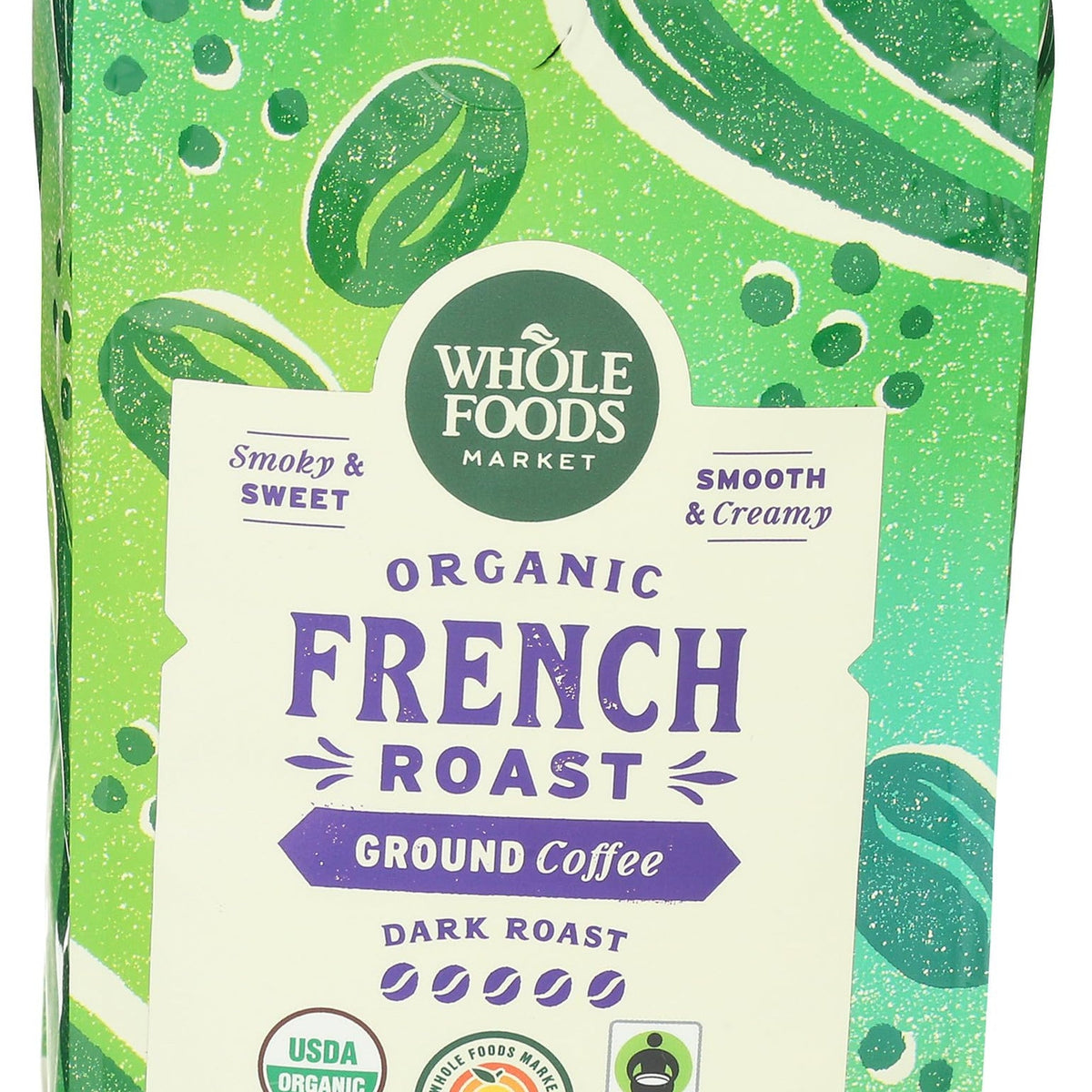 Whole Foods Market Café Molido Orgánico Tueste Francés 340 g