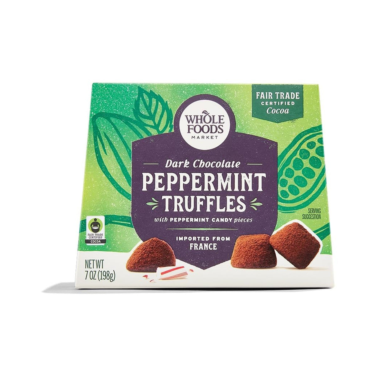 Whole Foods Market Trufas de Chocolate con Menta 198 g