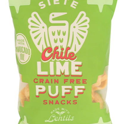 Siete Bolitas de Yuca Sabor Chile y Limón Sin Granos 113 g