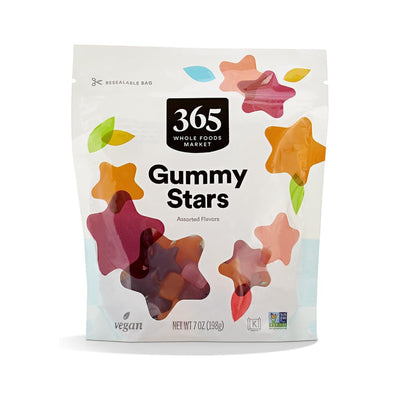 365 Gomitas Estrellas Sabores Surtidos 198 g