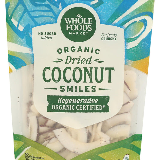 Whole Foods Market Sonrisas de Coco Deshidratado Orgánico 170 g