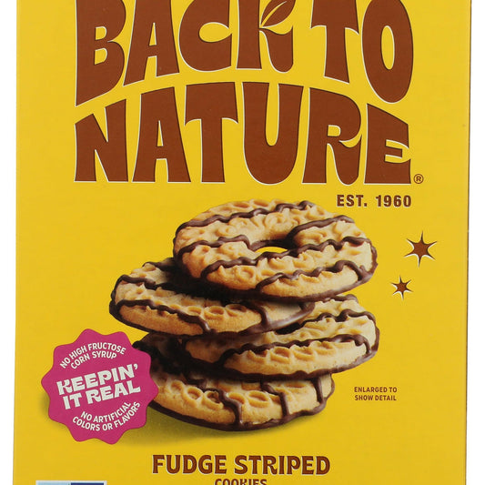 Back to Nature Galletas con Rayas de Chocolate 218 g
