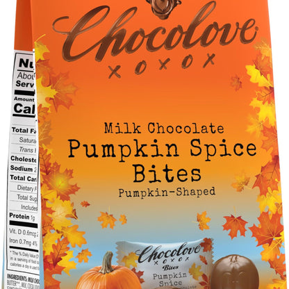 Chocolove Bocaditos de Chocolate con Leche Pumpkin Spice 200 g