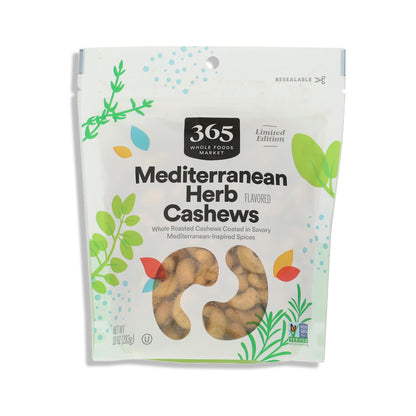 365 Nuez de La India Sabor Hierbas Mediterráneas 284 g