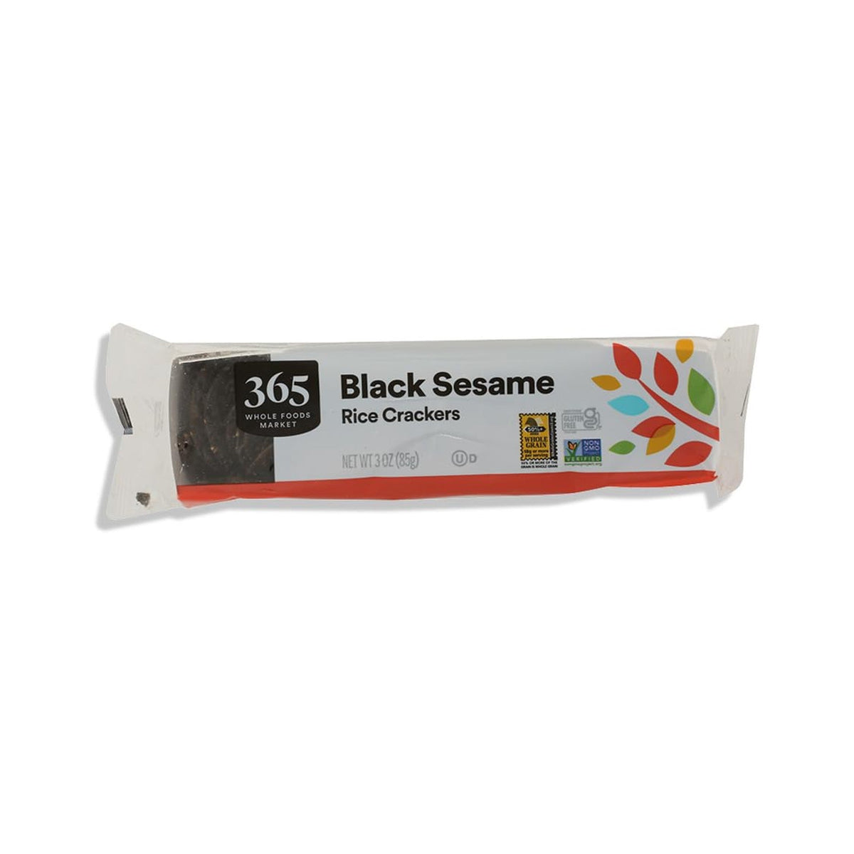365 Galletas de Arroz con Ajonjolí Negro 85 g