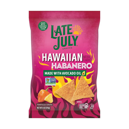 Late July Totopos Orgánicos Sabor Habanero Hawaiano 170 g