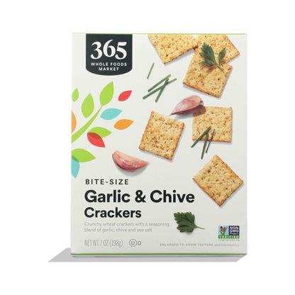 365 Galletas Saladas Mini Ajo y Cebollín 198 g