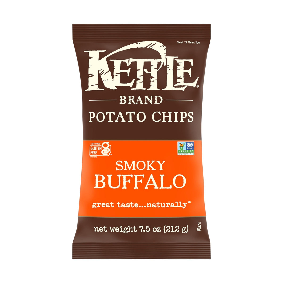 Kettle Brand Papas Fritas Sabor Buffalo Ahumado 213 g