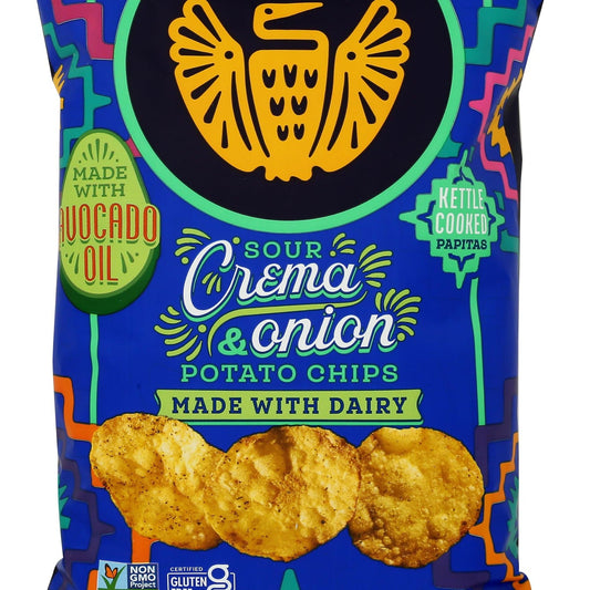 Siete Papas Fritas Sabor Crema Ácida y Cebolla 156 g