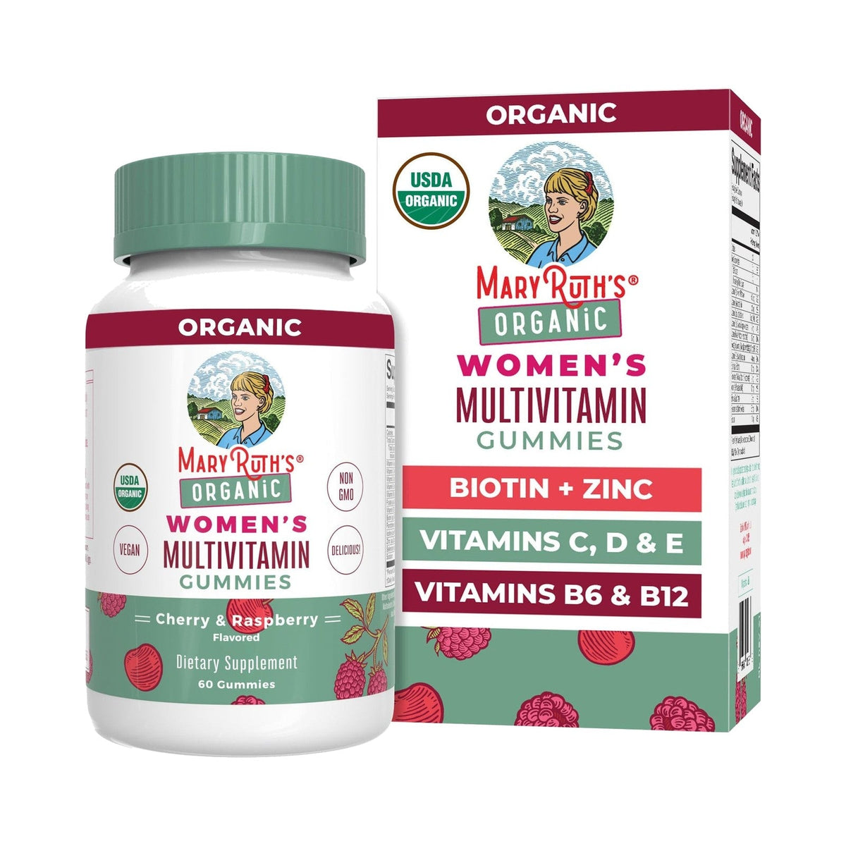 MaryRuth's Multivitamínico Orgánico En Gomitas Para Mujer 60 Piezas