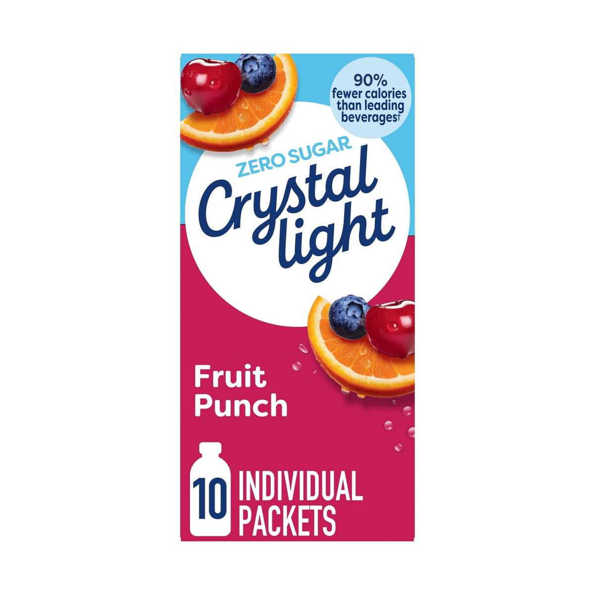 Crystal Light Ponche de Frutas 10 Sobres