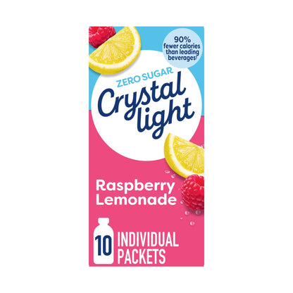 Crystal Light Limonada de Frambuesa 10 Sobres
