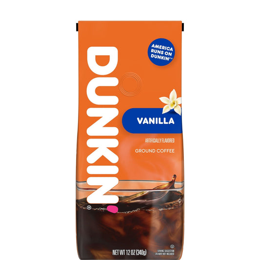 Dunkin' French Vanilla Café Molido 340 g