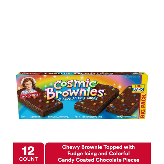 Little Debbie Cosmic Brownies Paquete Grande
