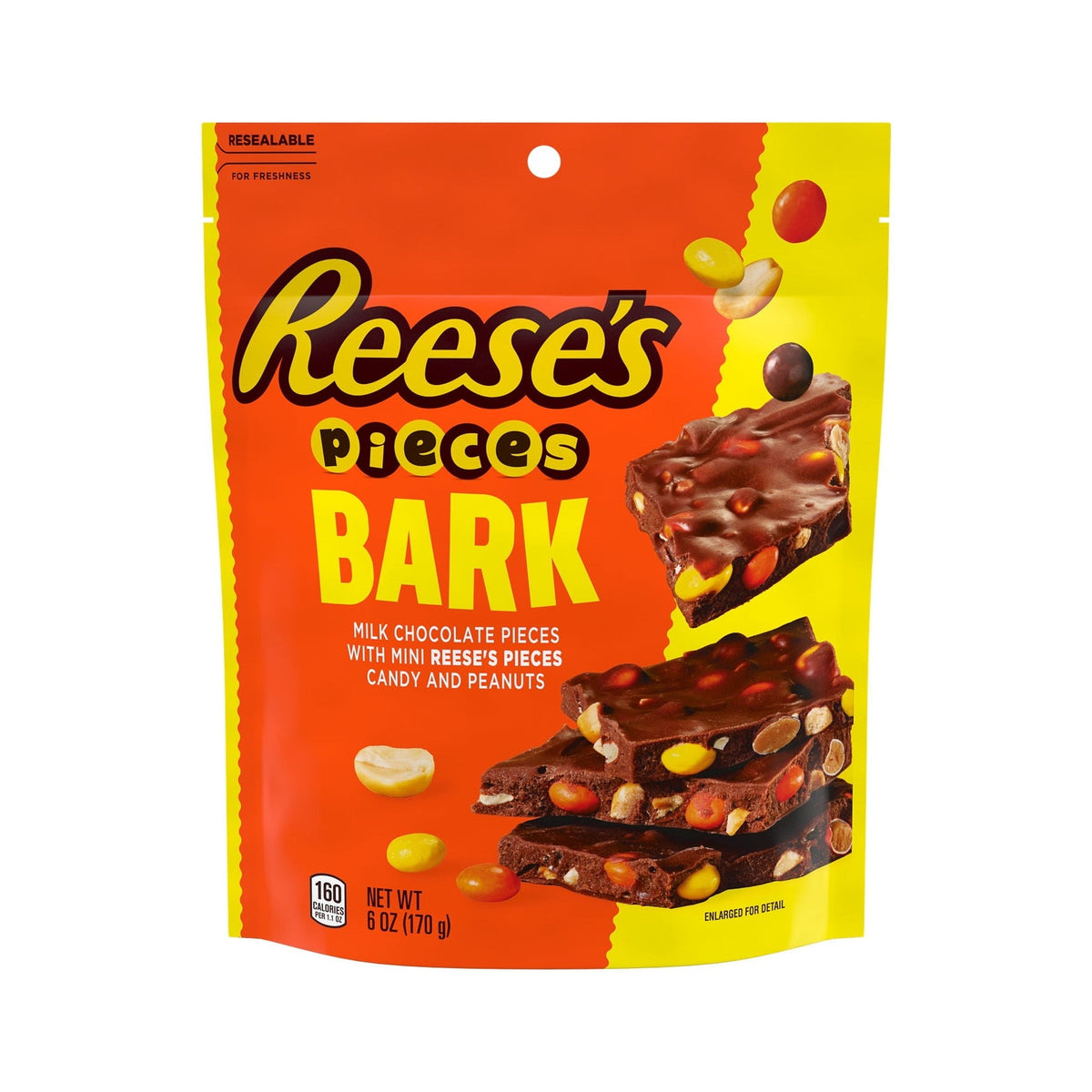 Reese's Pieces Bark Chocolate con Cacahuate 170 g