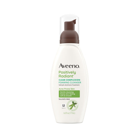 Aveeno Positively Radiant Limpiador Facial 177 ml