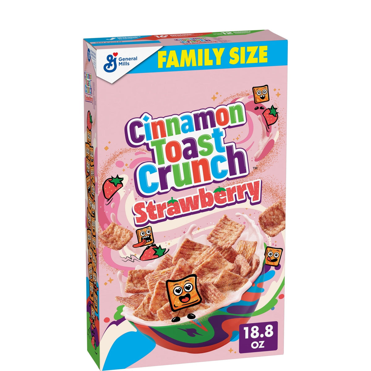 Cinnamon Toast Crunch Strawberry Tamaño Familiar 533 g