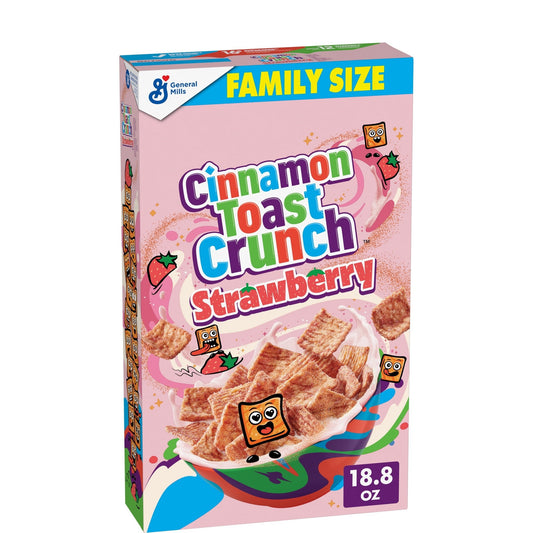 Cinnamon Toast Crunch Strawberry Tamaño Familiar 533 g