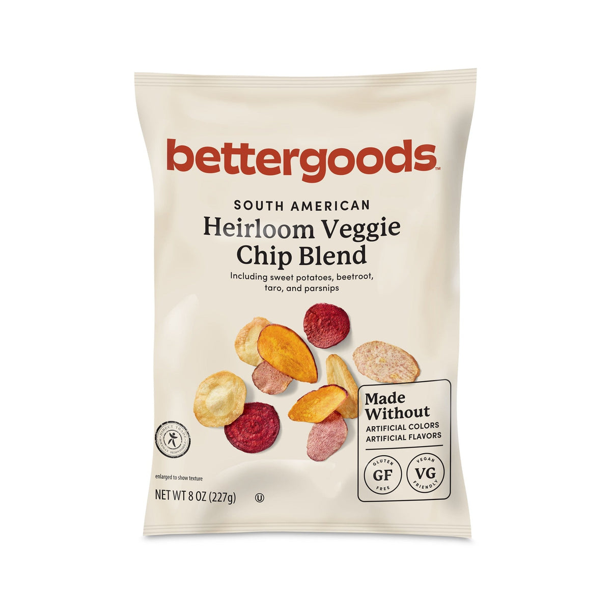 bettergoods Chips de Verduras Heirloom 227 g