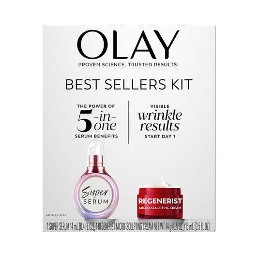 Olay Super Serum y Micro-Sculpting Mini Duo